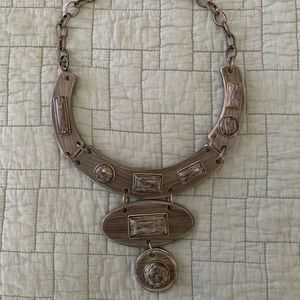 Vintage Resin statement necklace